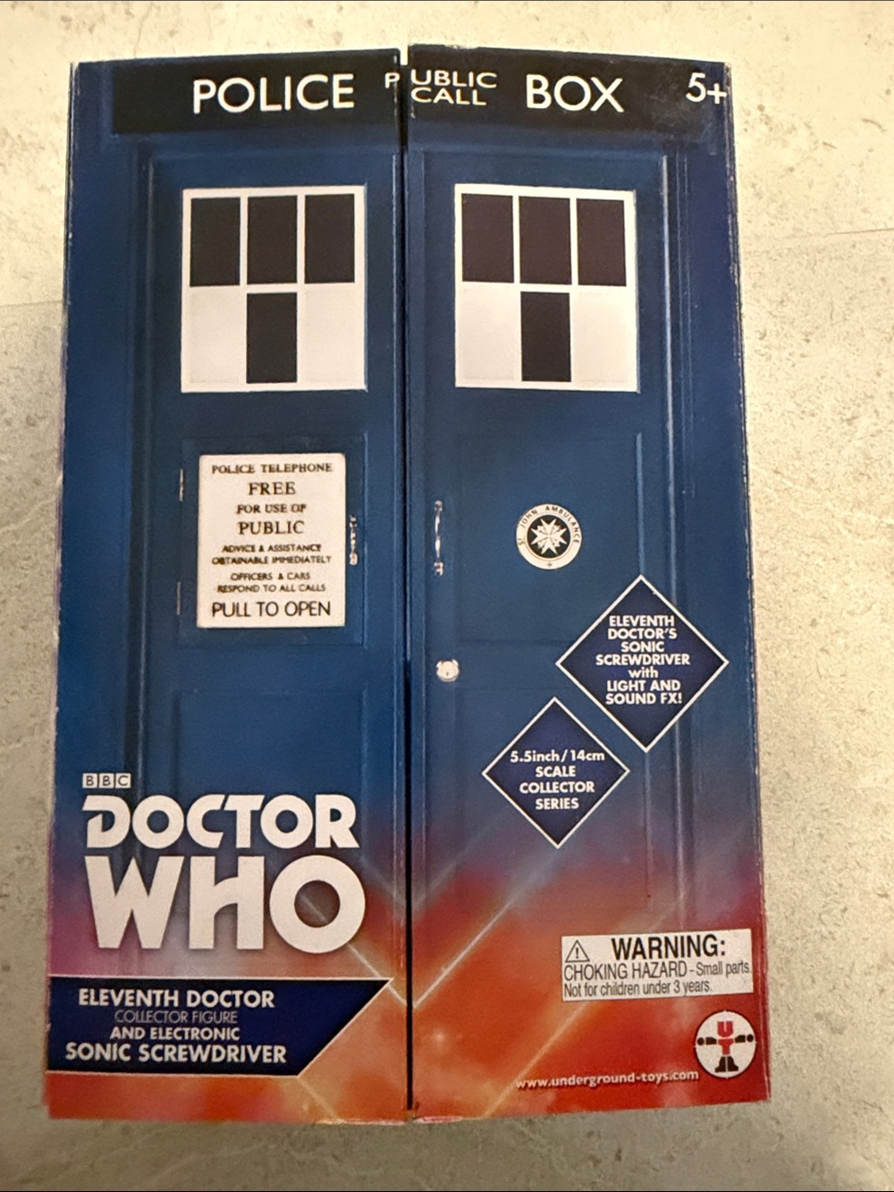 Doctor Who Eleventh Doctor Sonic Screwdriver Kids Costume Accessory - Blue
